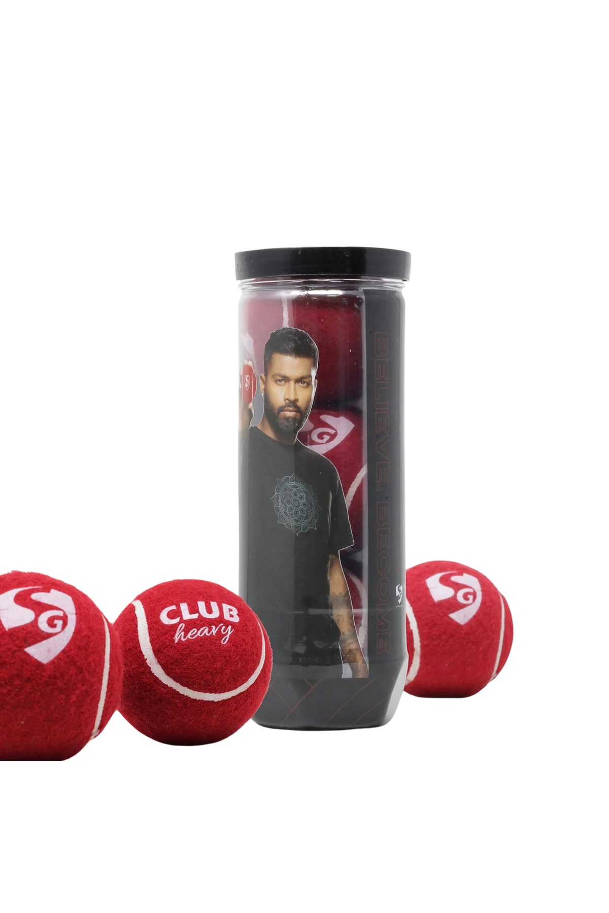 SG Club Heavy Tennis-Cricketball (3er-Pack)