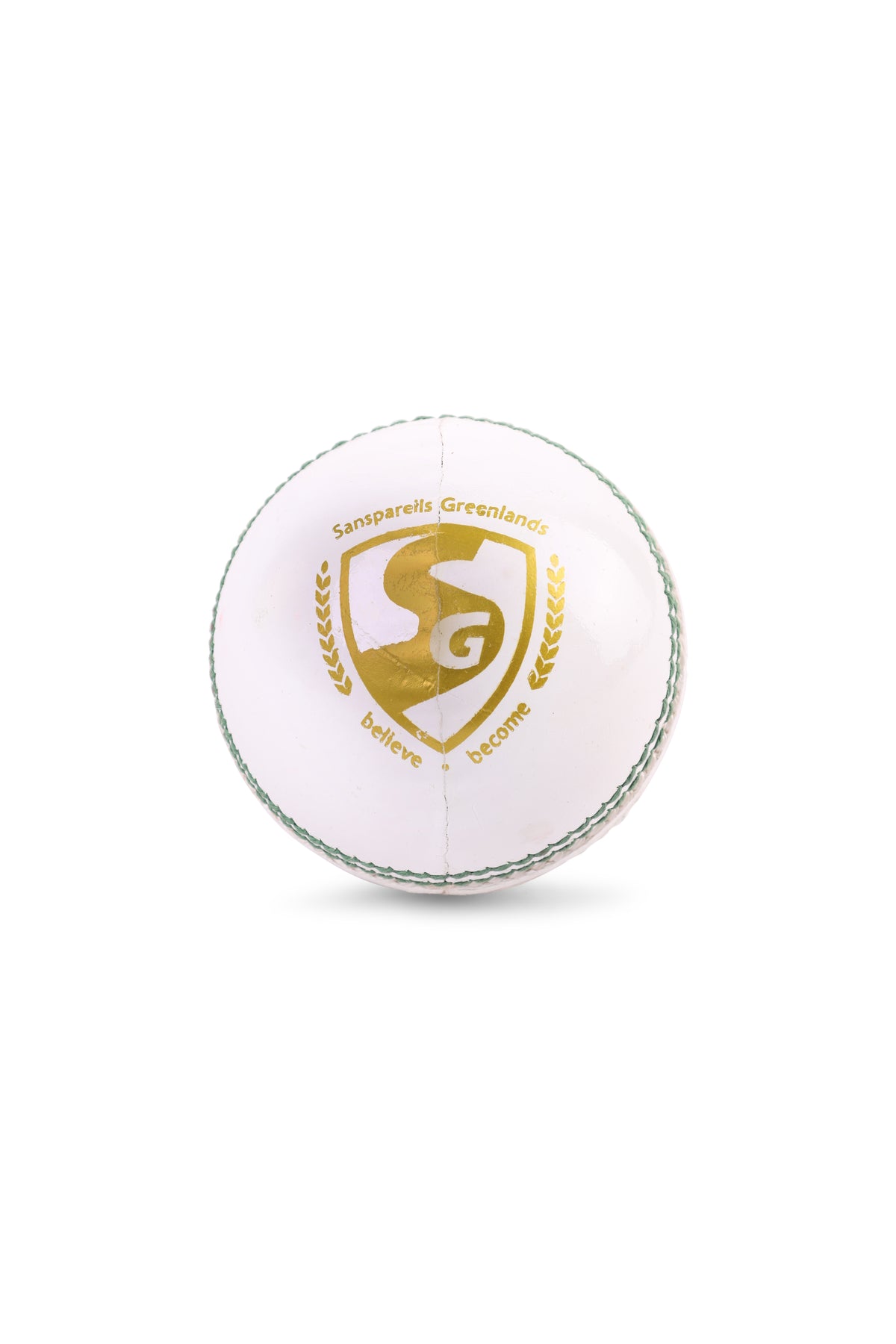 SG Club Cricket Lederball Weiß