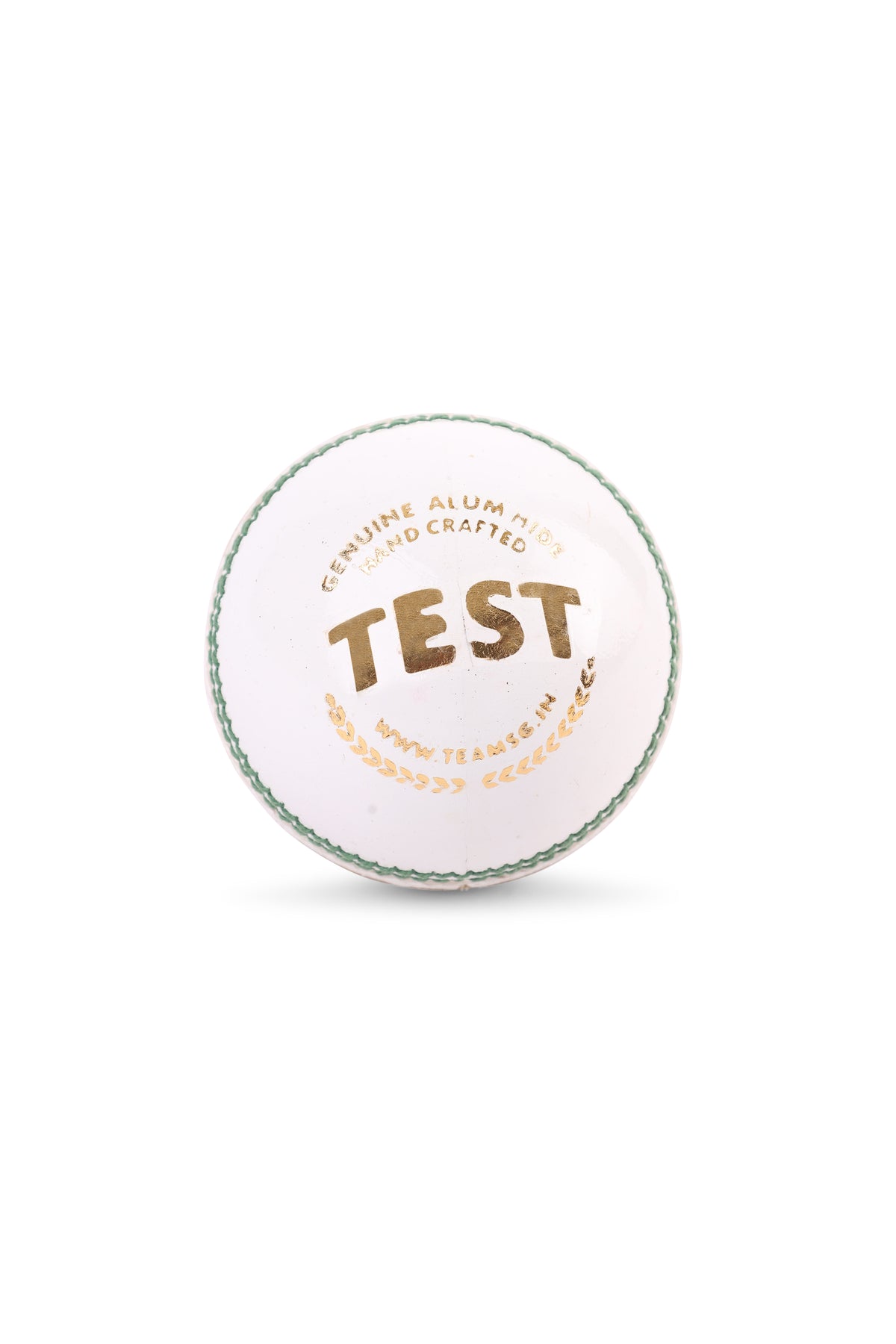 SG Test Cricket Lederball Weiß – Ansicht 2