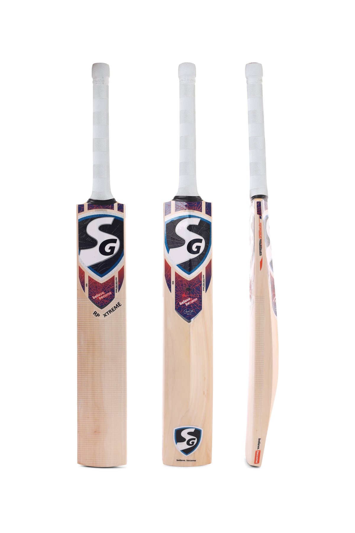 SG RP Xtreme English Willow Cricketschläger – Ansicht 2