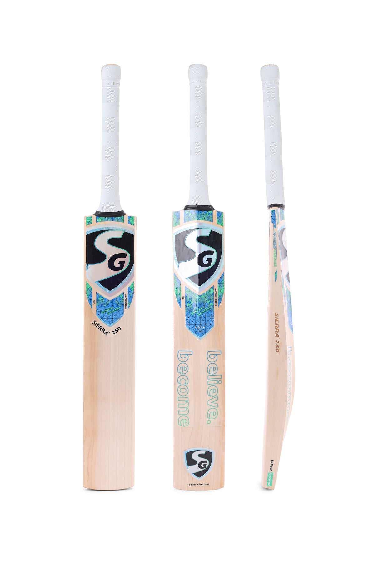 SG Sierra 250 English Willow Cricketschläger – Ansicht 2