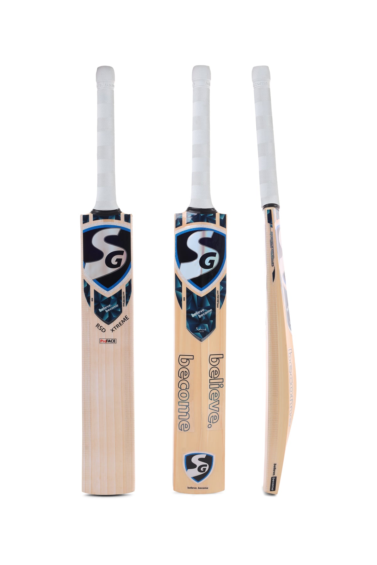 SG RSD Xtreme English Willow Cricketschläger – Ansicht 2