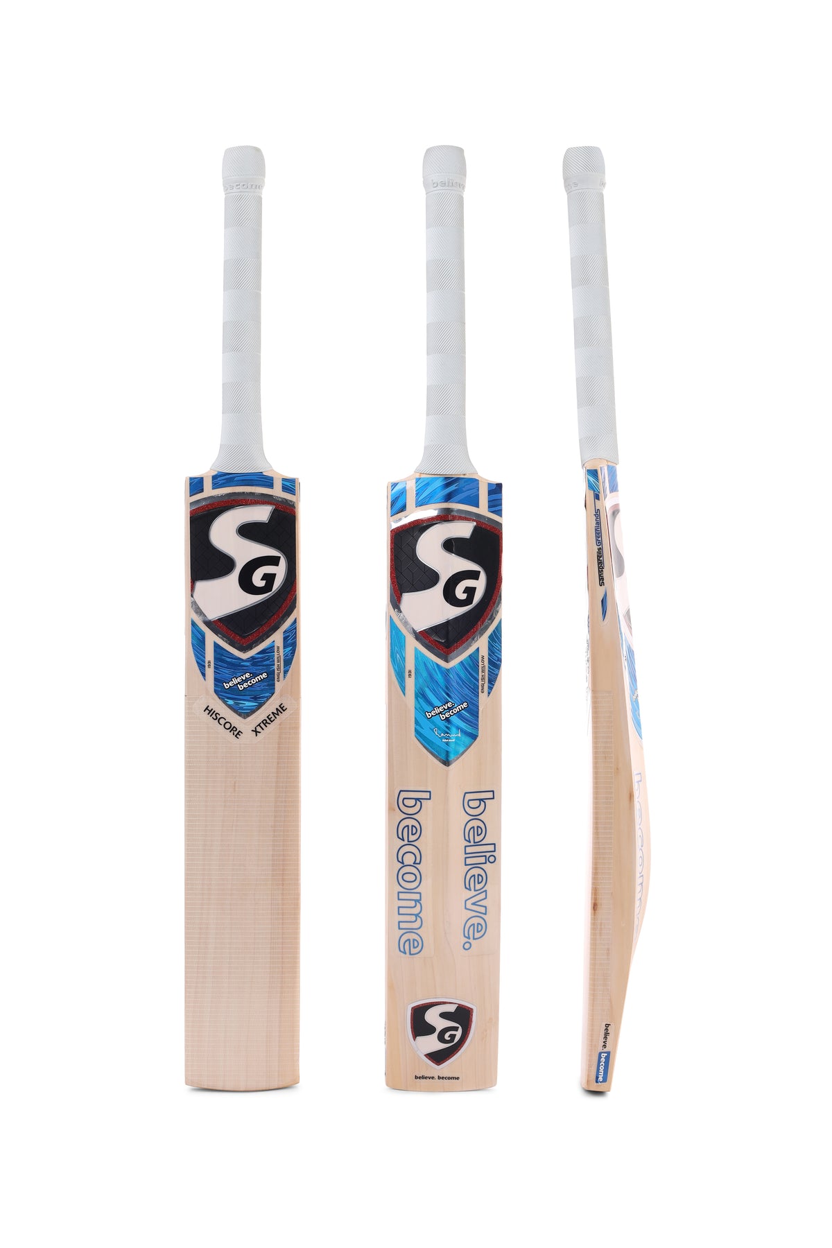 SG Hiscore Xtreme English Willow Cricketschläger – Ansicht 2