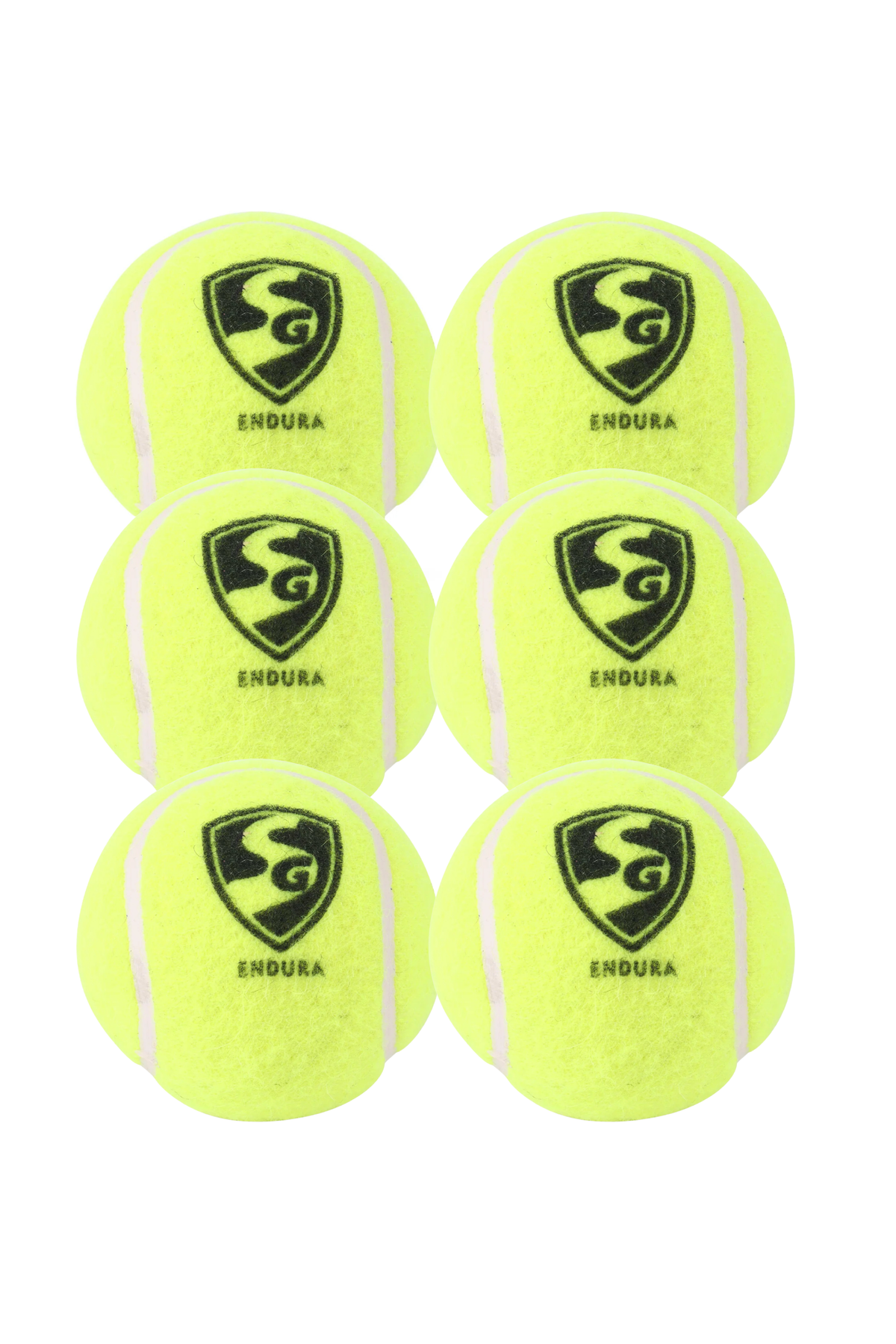 SG Endura Heavy Tennis-Cricketball (6er-Pack)