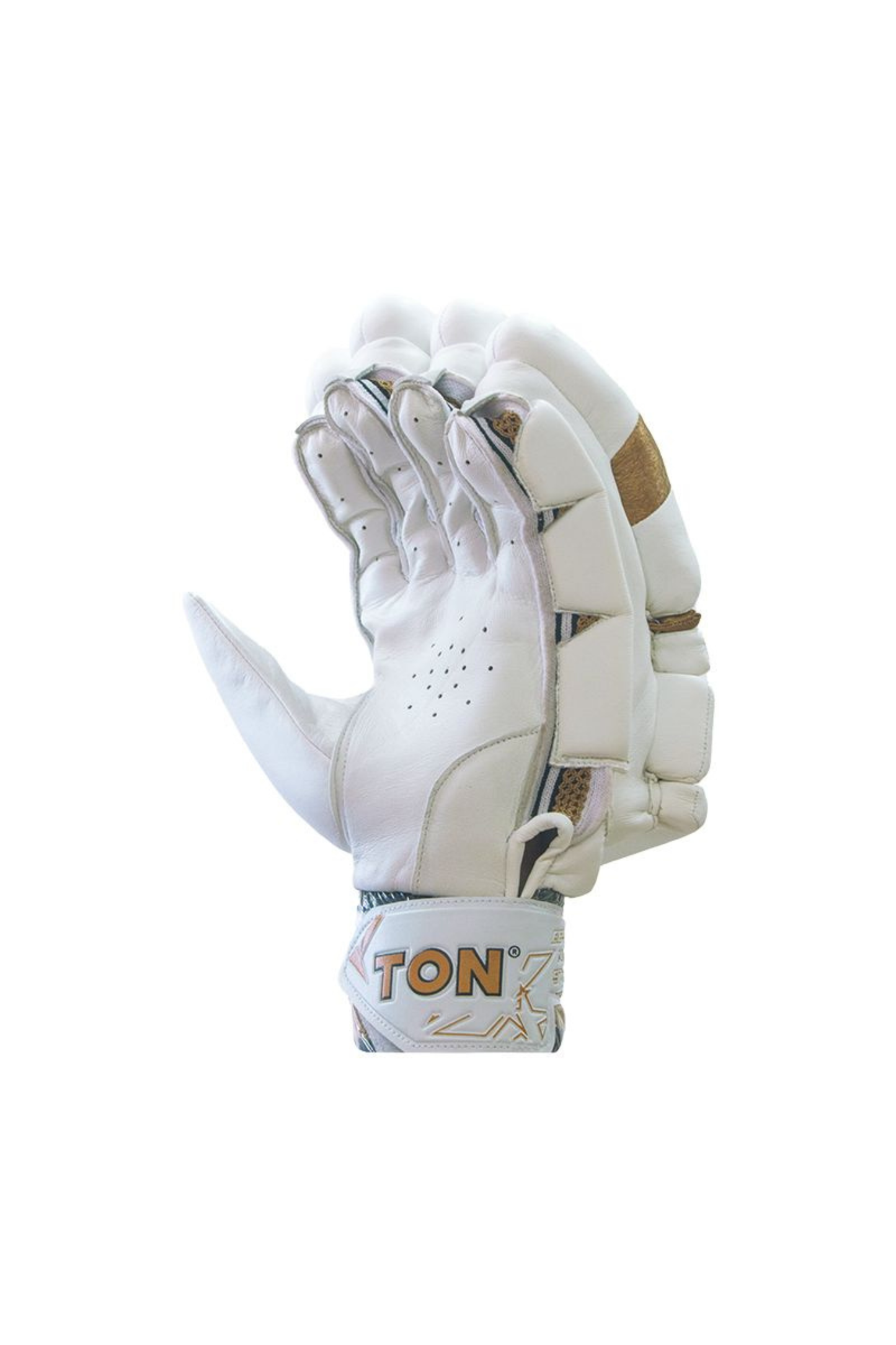SS Ton Gold Edition Cricket Batting Gloves - RIght Hand