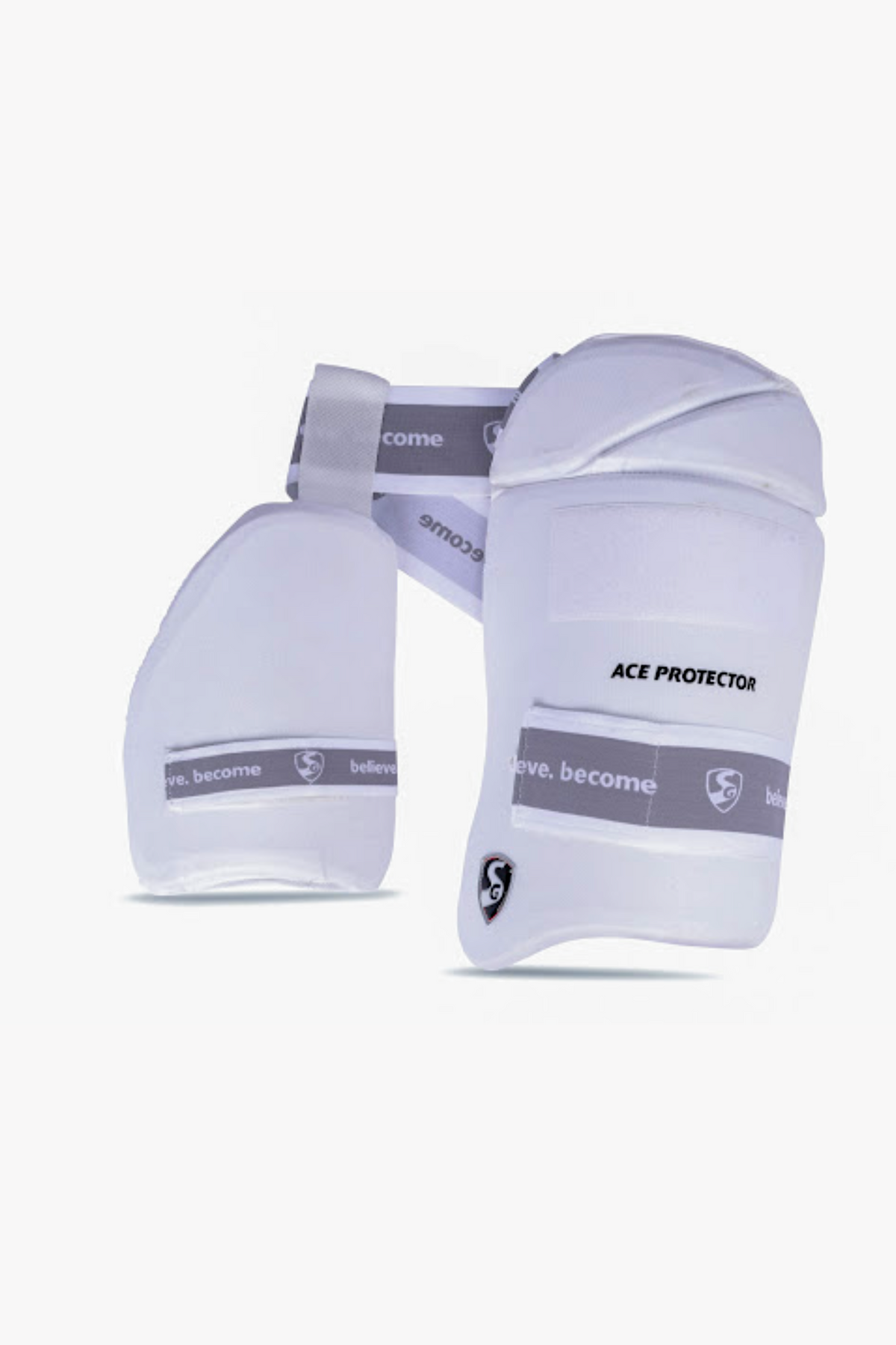 SG Combo Ace Pro Oberschenkelschutz Weiß – Ansicht 2