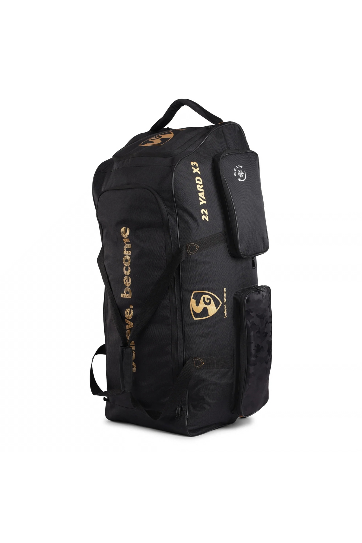 SG 22 Yard X3 Wheelie Cricket Tasche – Ansicht 2