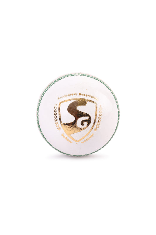 SG Tournament White Cricket Leather Ball
