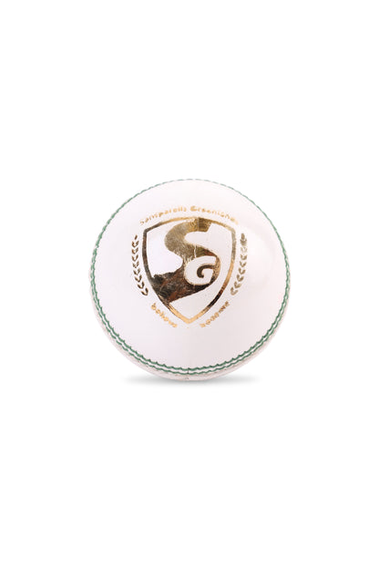 SG Test White Cricket Leather Ball
