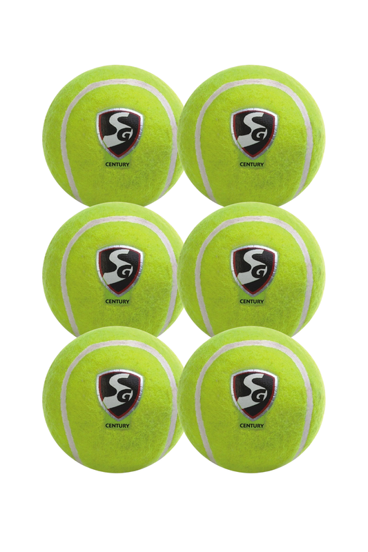 SG Century Light Tennis Cricket Ball (PACK of 6)