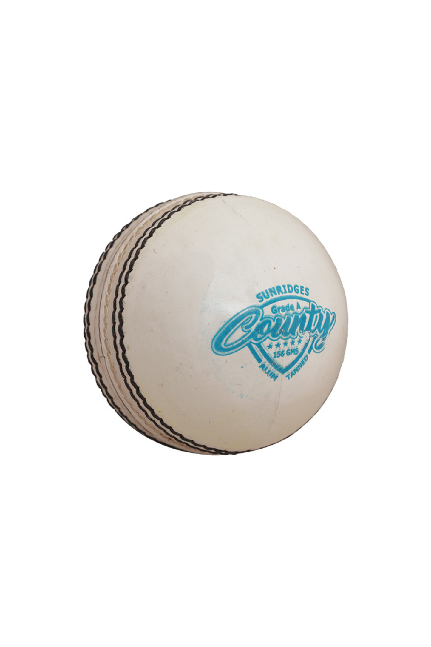 SS County White Cricket Leather Ball