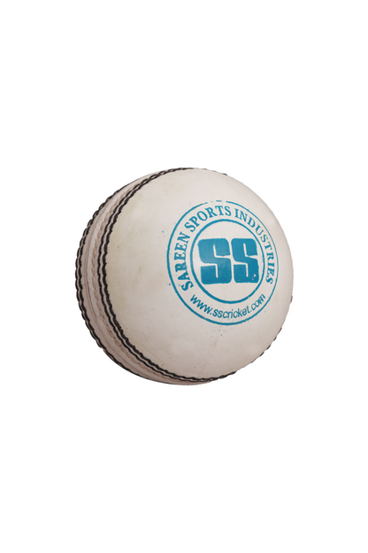 SS County White Cricket Leather Ball