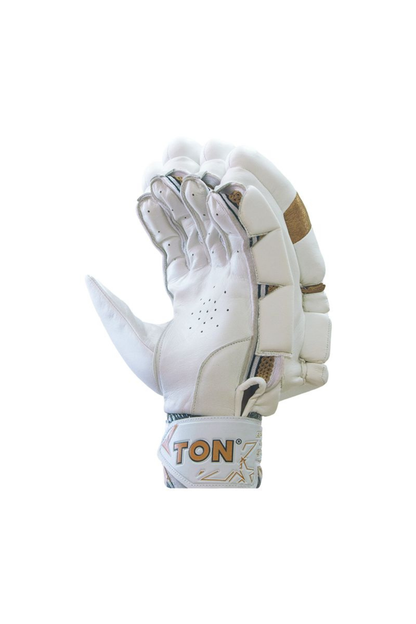 SS Ton Gold Edition Cricket Batting Gloves - RIght Hand