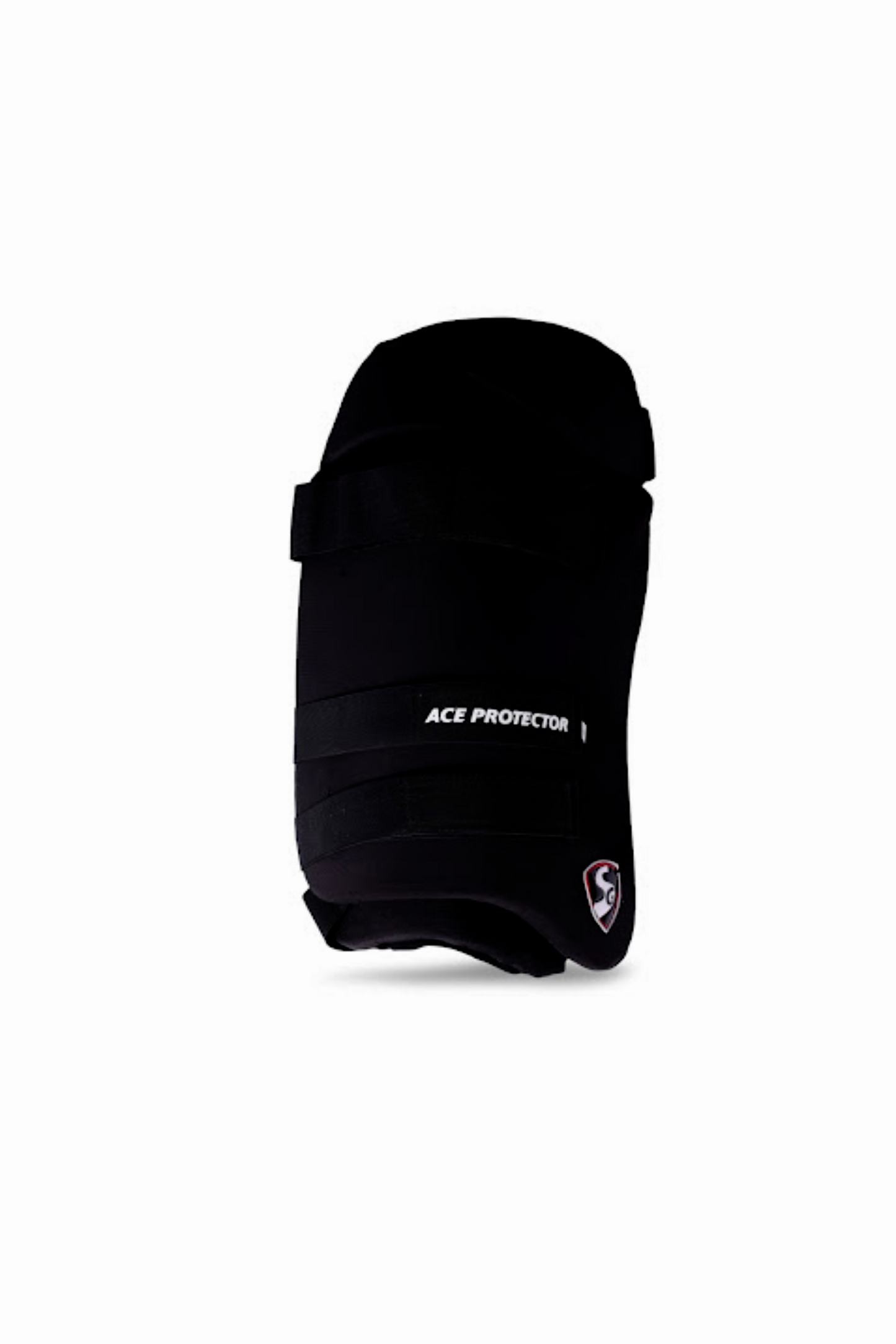 SG Ace Protector Combo Cricket Thigh Pad – Black (Right Hand)